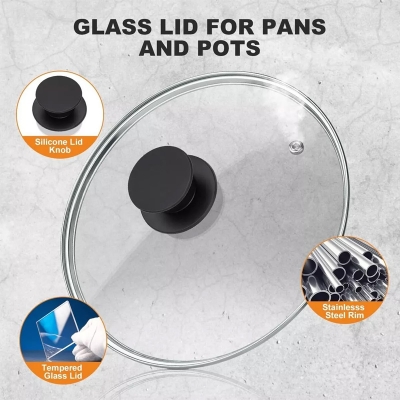 Picture of Singer rice cooker glass lid 1.8 Liter(Multicolor)