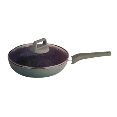 Picture of 28CM Kiam Frypan With Glass Lid CERAMIC(Multicolor)