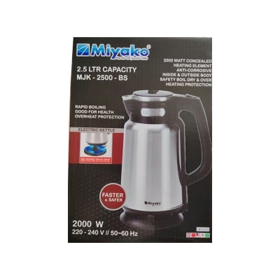 Picture of Miyako 2.5 Liter Electric Kettle MJK-2500 BS(Multicolor)