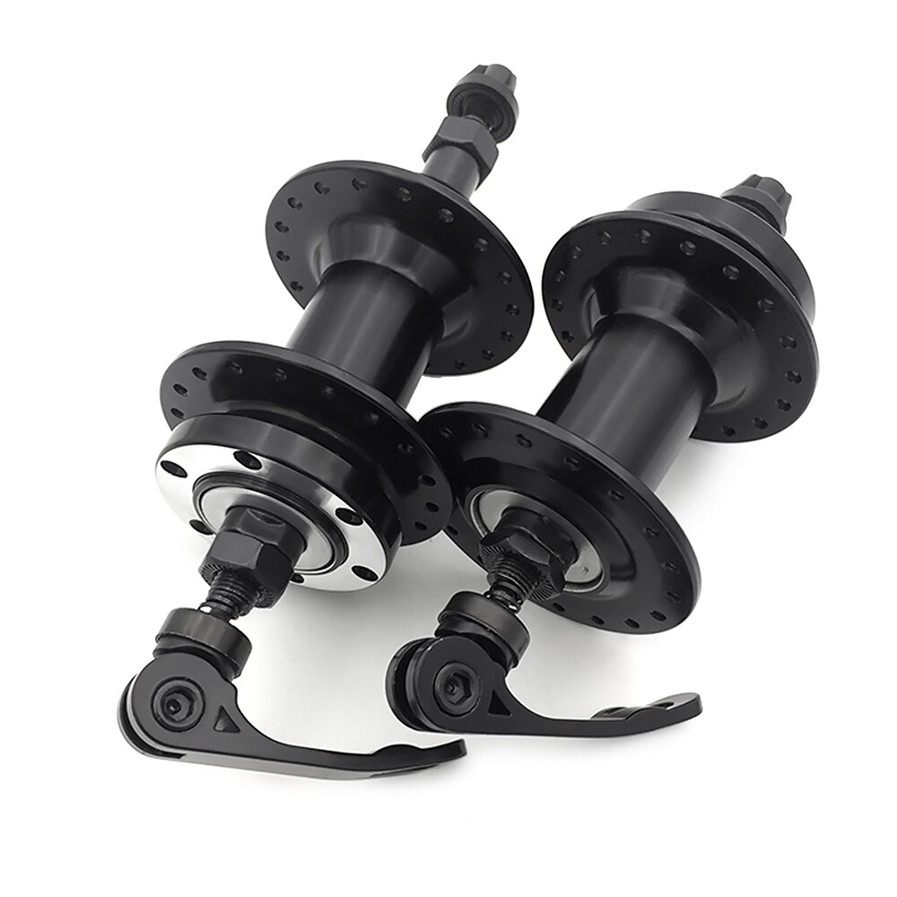 Picture of MTB Bike Hub Disc Brake 32Hole/36Hole Aluminum Alloy Front Rear Hub Set with Realse Lever Quick Skewers Axle