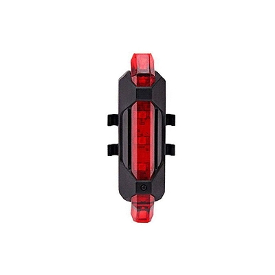 Picture of 5 MODE LED USB RECHARGEABLE BIKE TAIL LIGHT BICYCLE SAFETY CYCLING WARNING REAR LAMP - Cycle Light