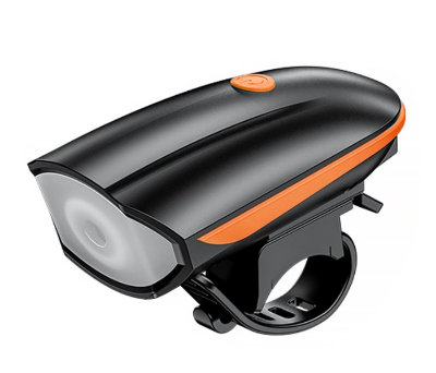 Picture of Waterproof rechargeable 2 in 1 Bicycle Front Light and Horn (Colors available)