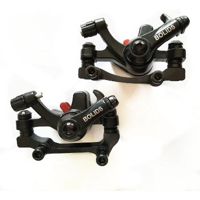Picture of 2pc Aluminum alloy front and rear disc brakes, mountain and road bike brakes, mechanical caliper - সাইকেল