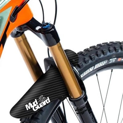 Picture of Bicycle Mudguards Quality Carbon Fiber Front / Rear Mudguards MTB Mountain Bike Fenders Mudguards Cycling Accessories