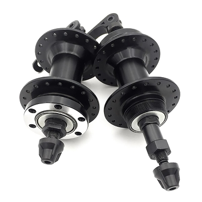 Picture of MTB Bike Hub Disc Brake 32Hole/36Hole Aluminum Alloy Front Rear Hub Set with Realse Lever Quick Skewers Axle