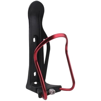Picture of Bicycle Water Bottle Cage Holder Rack Bracket Aluminum Alloy + Plastic Universal Drink Bottle Mount