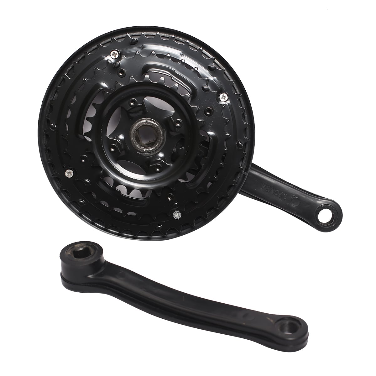Picture of Aluminum Alloy 3 Piece Sprocket Wheel Bicycle 175 Crank Sprocket Wheel Paddle Gear - সাইকেল