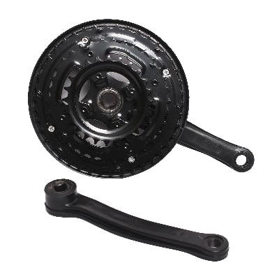 Picture of Aluminum Alloy 3 Piece Sprocket Wheel Bicycle 175 Crank Sprocket Wheel Paddle Gear - সাইকেল