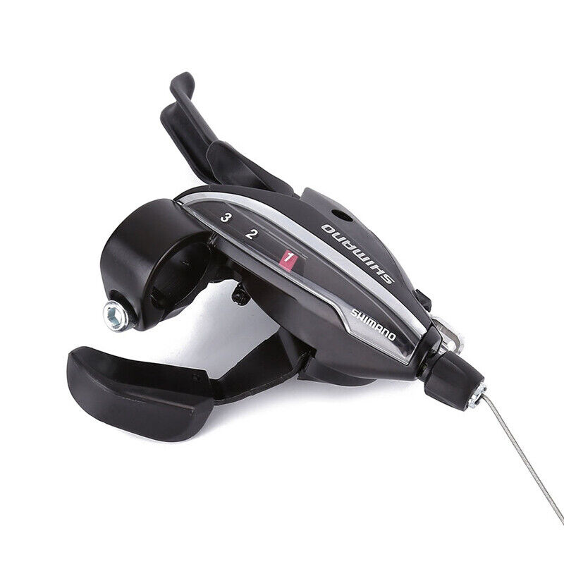 Picture of SHIMANO ST-EF65 3×8 Speed MTB Bike Bicycle Shifter&Brake Set Lever Black w/cable