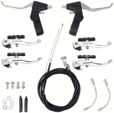 Picture of Bicycle V Brake MTB,Cable Wire and Break Lever Full Set