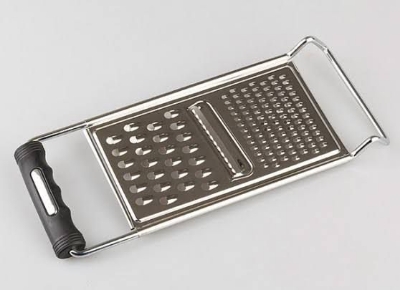 Picture of Fruit planer and Slicer / Stainless Steel with plastic grip Hand Greater Multifunctional Vegetables & Fruits Slicer - Silver