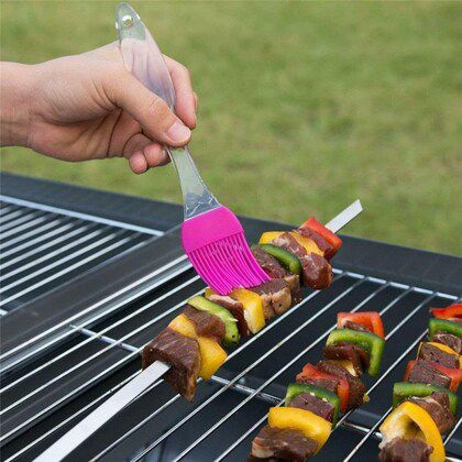 Picture of Silicone Brush and Spatula for Kitchen - Multicolor