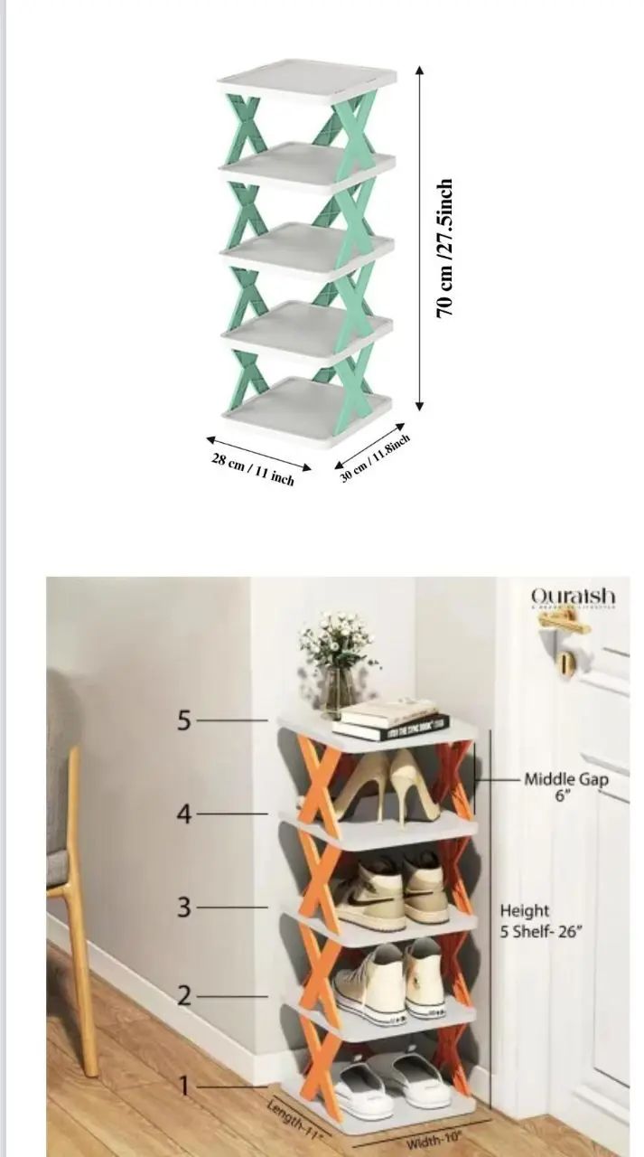 Picture of 5 Layer Shoe Rack Multifunctional Rack - RFL