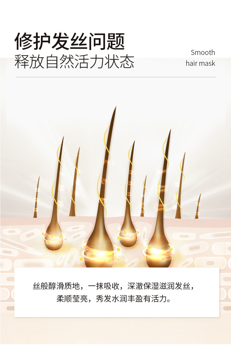 Picture of Cindynal  Walmeck 10ml Hair Travel Use Hair Conditioner Hair Moisturizing Hair.