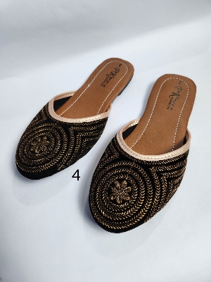 Picture of Girls exclusive Eid collection nagra shoes For Woman Stylies Nagra,Slim Choti.Ladies Sandal.