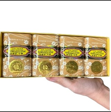 Picture of Bee & Flower Soap Bar Sandalwood Soap Moisturizing Bath Bar Soap Nourishes Your Skin 4.4 oz(Pack of 4)