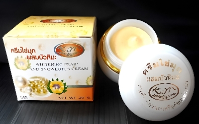 Picture of KIM WHITENING PEARL & SNOWLOTUS CREAM 20G