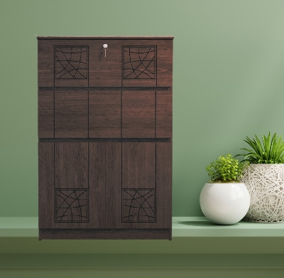 Picture of Furniture Express Antique Dresser for Bedroom Chest of Drawers with Top Tall Storage Cabinet Nightstand for Living Room 60/42