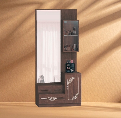 Picture of Furniture Express Antique MDF BOX Dressing Table with Shelves and Multiple Drawers D1 72/30