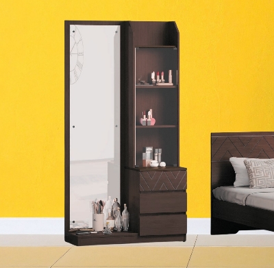 Picture of Furniture Express Antique MDF BOX Dressing Table with Shelves and Multiple Drawers D3 72/30