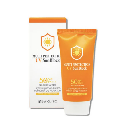 Picture of 3W Clinic Multi Protection UV Sun Block SPF 50+/PA+++