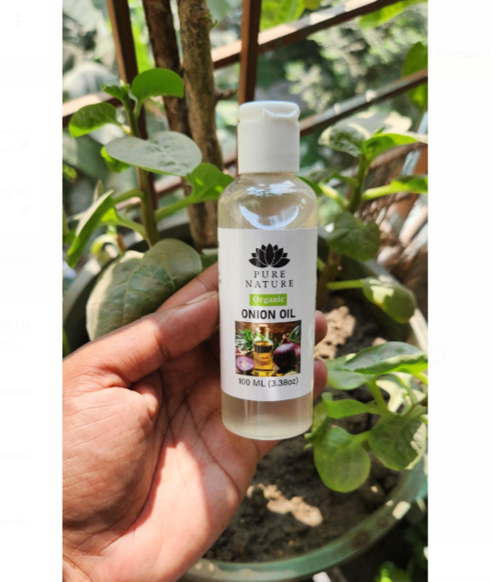 Picture of Pure Nature Organic Home Made Onion Oil