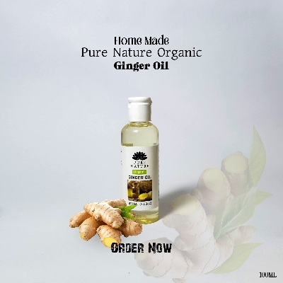 Picture of Pure Nature Organic Home Made Ginger Oil - 100ml