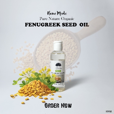 Picture of Pure Nature Organic Home Made Fenugreek seed Oil - 100ml