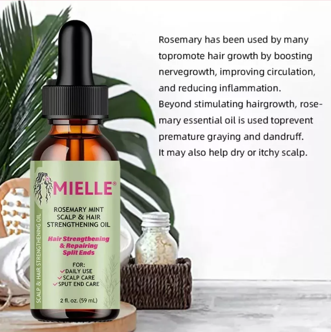 Picture of Mielle Organics Rosemary Mint Scalp and Hair Strengthening Oil - 59ml
