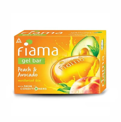 Picture of Fiama Moistured Skin Gel Bar with Peach & Avocado 125gm