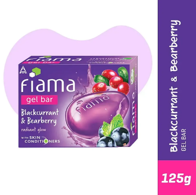 Picture of Fiama Gel Bar Soap Bearberry & Blackcurrant 125gm