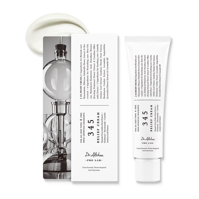 Picture of Dr. Althea 345 Relief Cream 50ml Natural Vegan Skincare Sensitive Skin Moisture Whitening Beauty Cosmetic