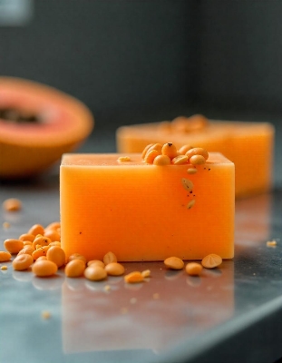 Picture of Fresh Papaya Melt and Pour Soap Base