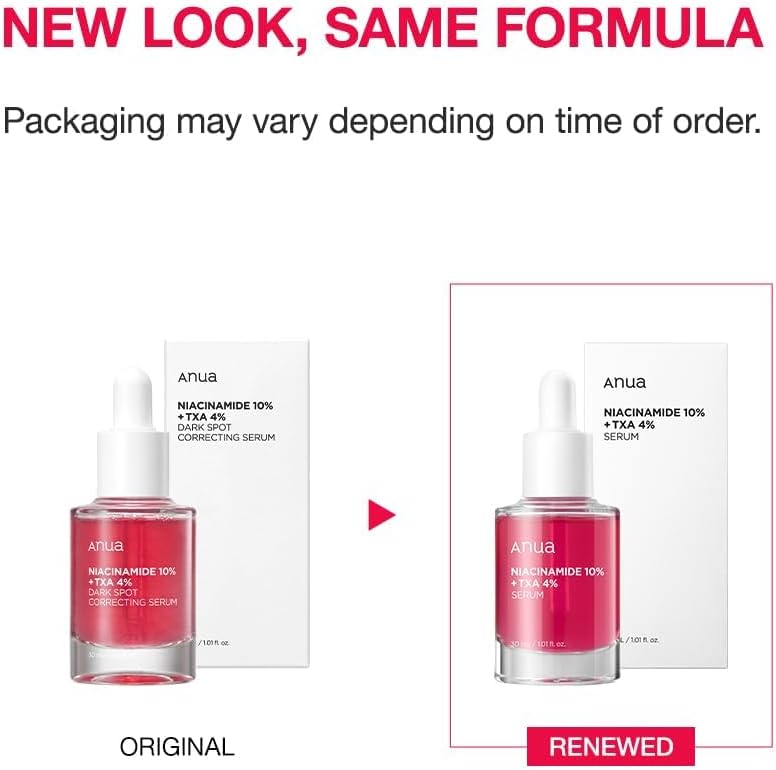Picture of Anua 10% Niacinamide+ 4% Tranexamic Acid Serum, Ceramide, Hyaluronic Acid, Vitamin B12 natural color, for Sensitive skin, Korean Glass Skin, Fragrance-Free (30ml /1.01 fl.oz.)