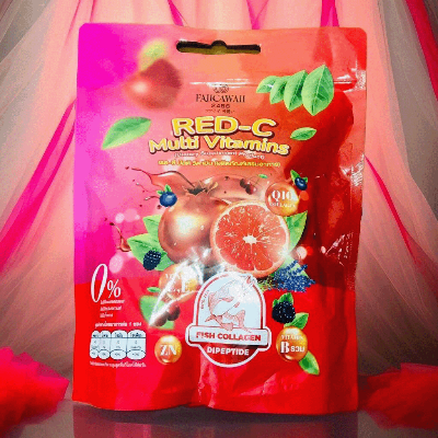 Picture of Faiicawaii Red-C Multi Vitamins Dietary Supplement 300gm