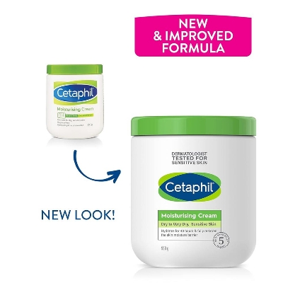 Picture of Cetaphil Moisturizing Cream Face & Body Dry Sensitive Skin 550G