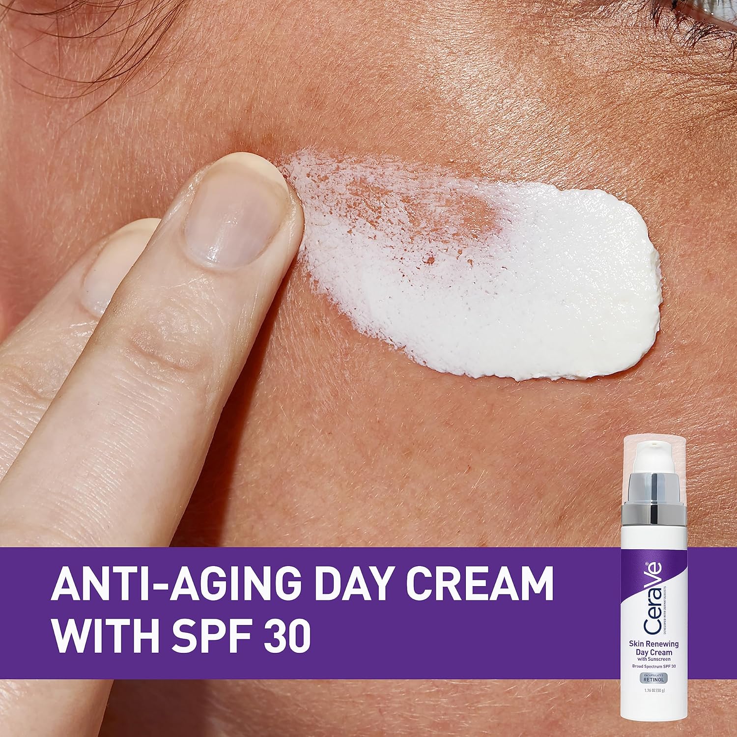 Picture of CeraVe Skin Renewing Day Cream Broad Spectrum SPF30