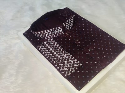 Picture of Mens new premium two in hata panjabi