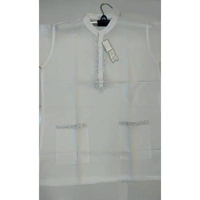 Picture of White Colour Mens Fotua Fashionable Mens Fotua Summer Special Mens Fotua - Panjabi - Panjabi For Men - Panjabi - Panjabi - Panjabi
