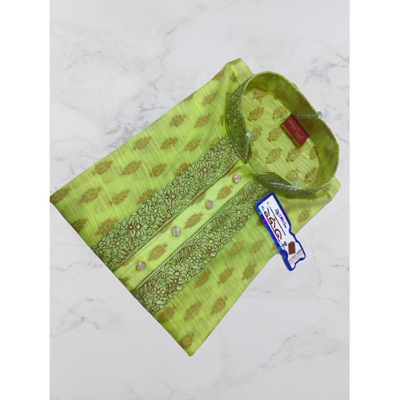 Picture of Semilong  Fashionable Mens New Desing Panjabi Eid Spcialist - Panjabi
