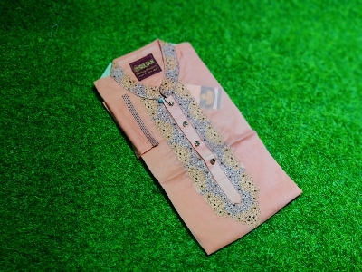 Picture of Superlative Indispensable -Quality And Durablity -Suti Fasionable Various Colour Semilong Eid Special Panjabi - Panjabi- Innovative