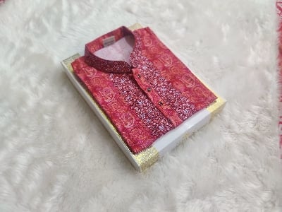 Picture of jekect print high quality mens panjabi comfort for summer