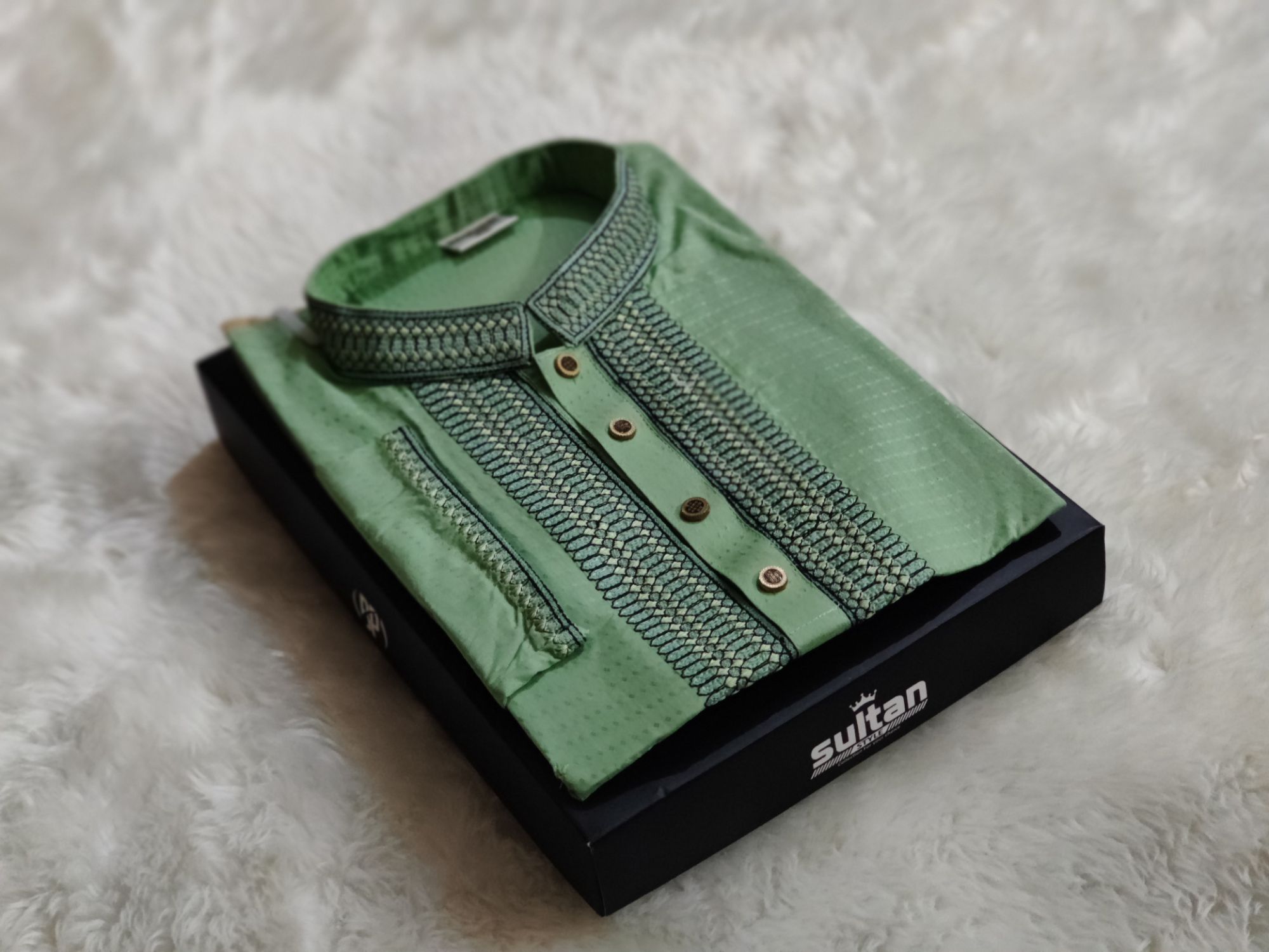 Picture of Mens new design panjabi pure cotton febric