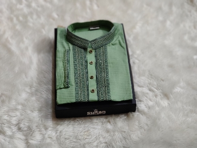 Picture of Mens new design panjabi pure cotton febric