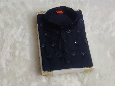 Picture of colouring jolchap secuance work panjabi, high quality premium desing panjabi for men