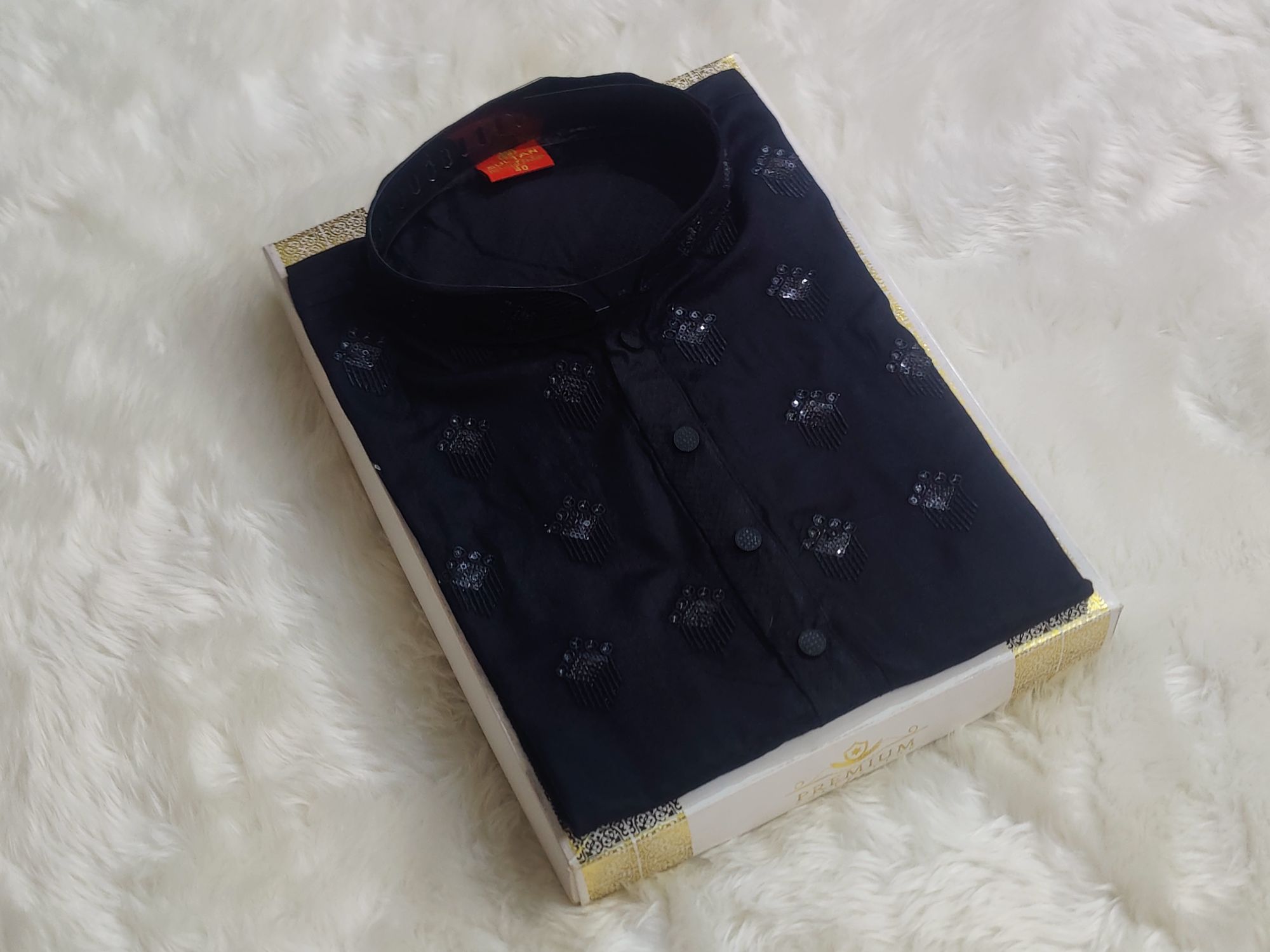 Picture of colouring jolchap secuance work panjabi, high quality premium desing panjabi for men