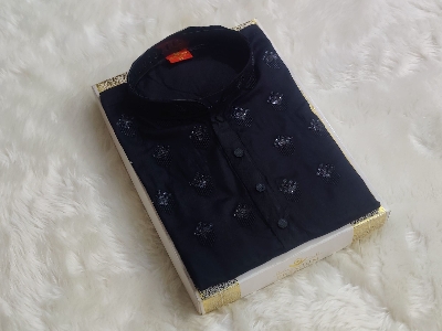 Picture of colouring jolchap secuance work panjabi, high quality premium desing panjabi for men