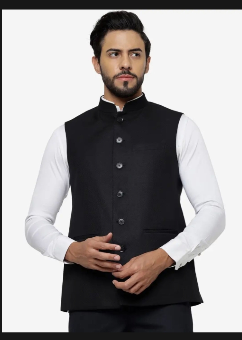 Picture of Mens waists vests coat winter special panjabi koti for men