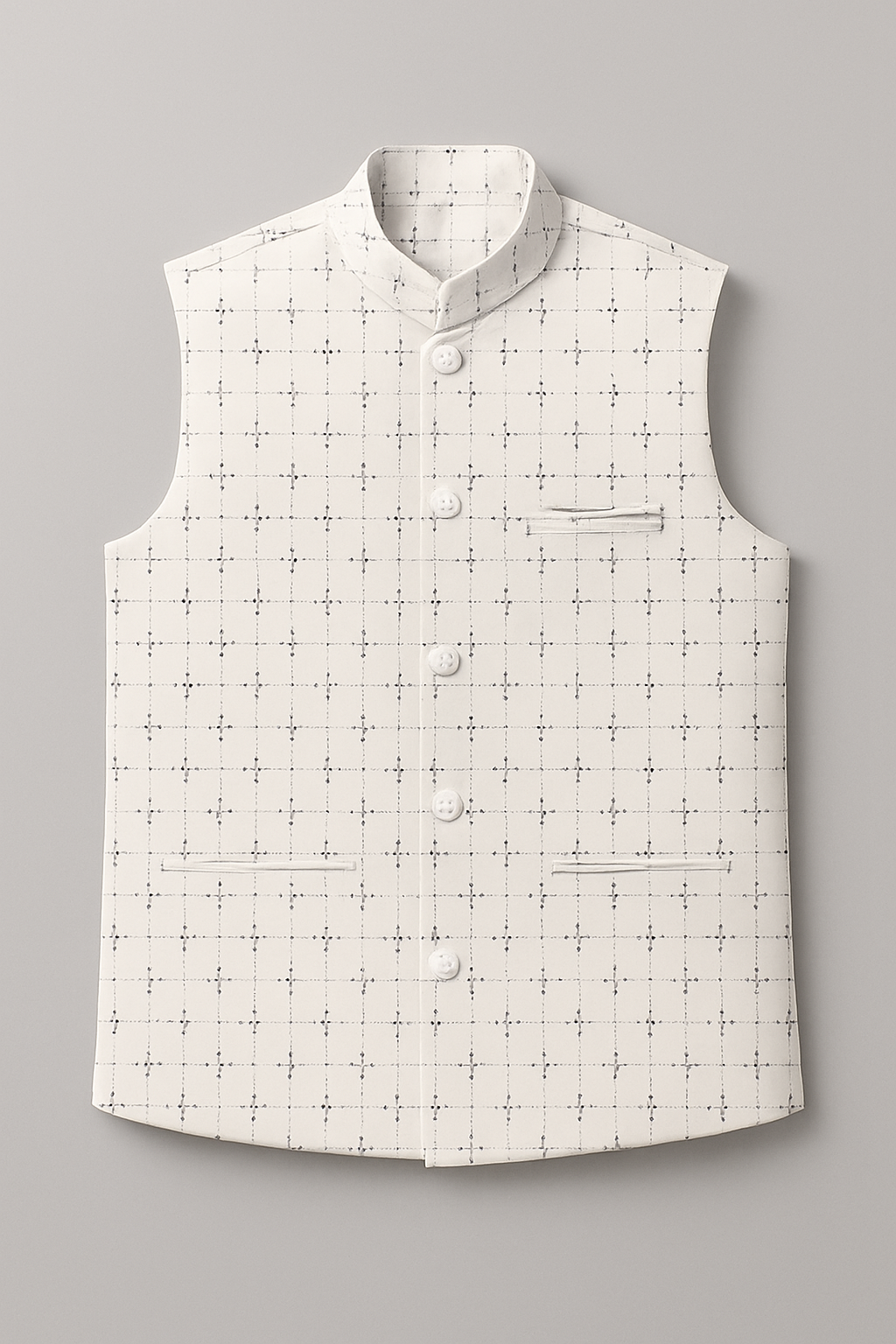 Picture of premium print coat for mens. waists panjabi coat for men