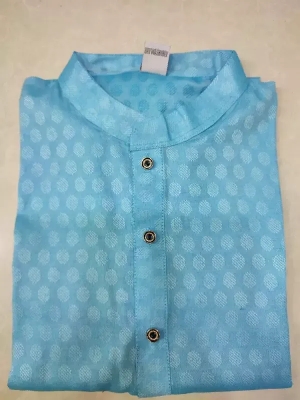 Picture of yellow night special panjabi  holuder Fasionable various colour kids to men panjbi